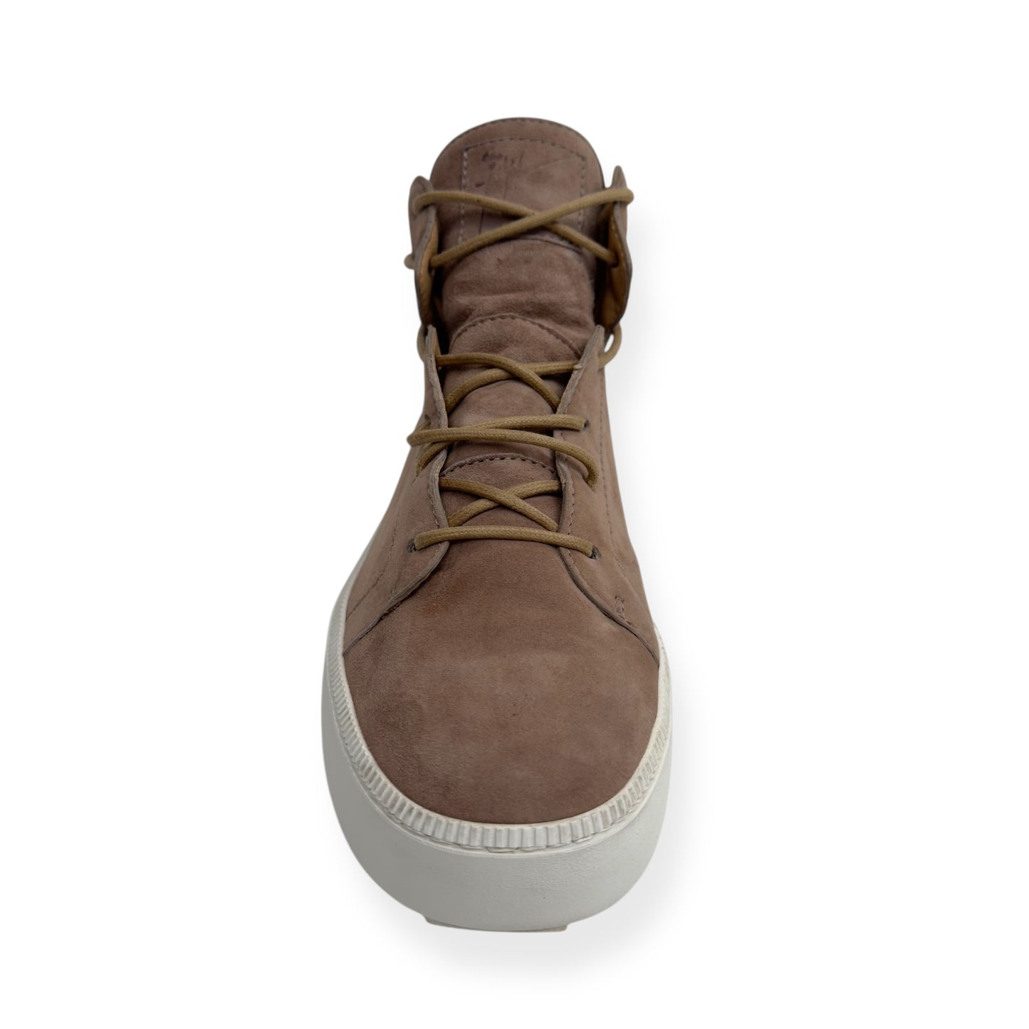 GIUSEPPE ZANOTTI CAFFELATTE ZOLA SUEDE SNEAKER BEIGE UK8