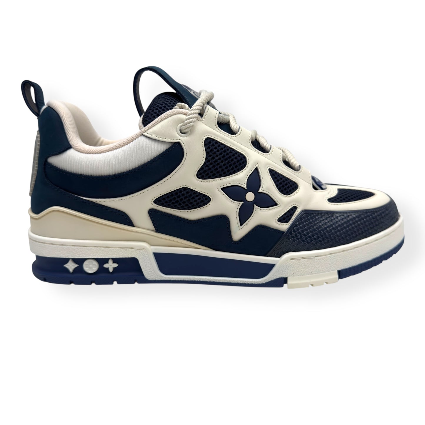 LOUIS VUITTON LV SKATE SNEAKER LUXURY BLUE UK10