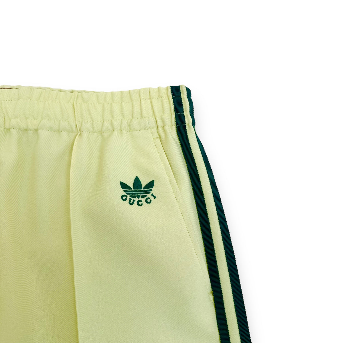 GUCCI X ADIDAS 2023 TRACK PANTS YELLOW / GREEN L