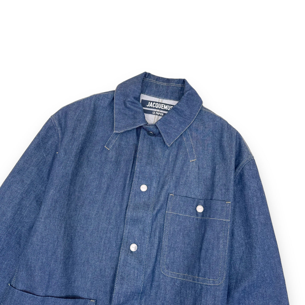 JACQUEMUS ‘LE PAPIER’ DENIM JACKET NAVY XL