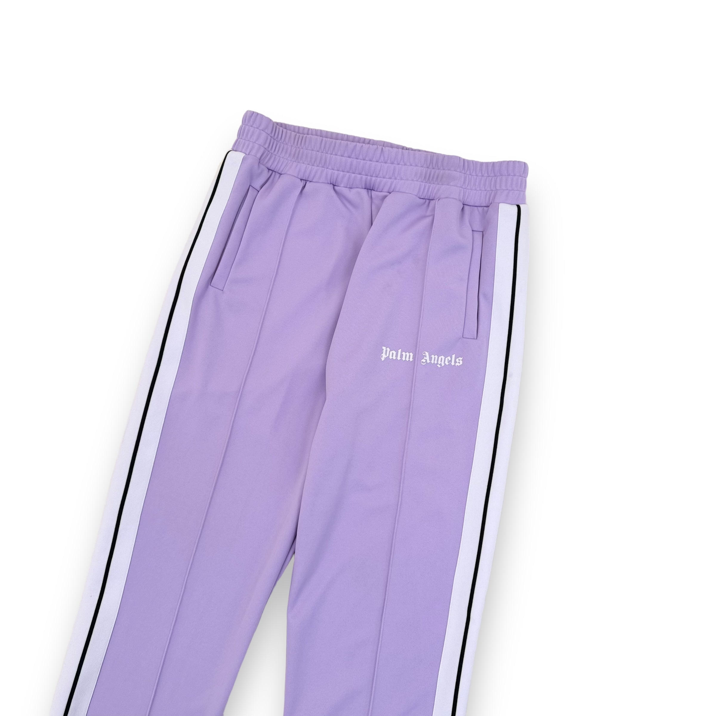 PALM ANGELS CLASSIC TRACK PANTS LILAC XL