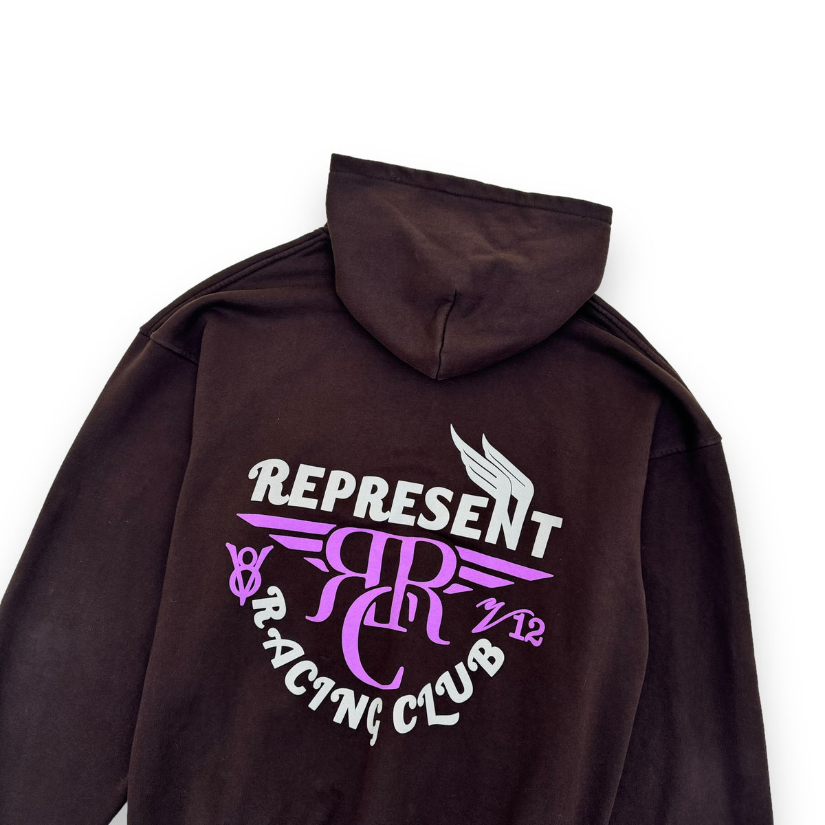 REPRESENT RACING CLUB HOODIE BROWN M