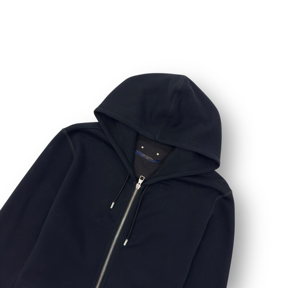 LOUIS VUITTON TRAVEL ZIP UP HOODIE BLACK M