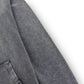 SAINT LAURENT ARCHIVE LOGO HOODIE WASHED GREY L