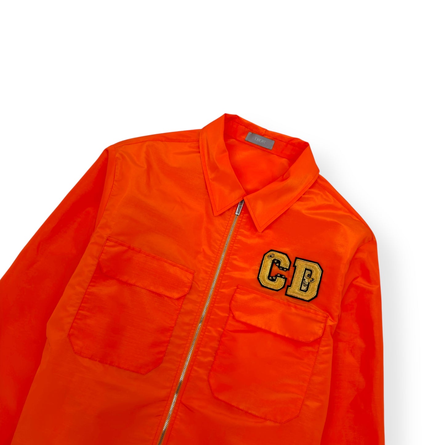 DIOR X KENNY SCHARF 2021 WINDBREAKER JACKET ORNAGE 48 / S