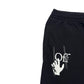 OFF-WHITE SWEATPANTS BLACK / WHITE S