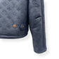 LOUIS VUITTON MONOGRAM SHEARLING JACKET BLUE / BLACK 52 / L