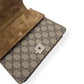 GUCCI GG SUPREME MONOGRAM DIONYSUS CANVAS SHOULDER BAG BEIGE S