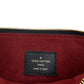LOUIS VUITTON MULTI POUCHETTE ACCESSORIES MONOGRAM EMPREINTE LEATHER BAG BLACK / CREAM