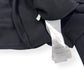 GUCCI TAPE LOGO DETACHABLE WEB SLEEVE HOODIE BLACK / RED S