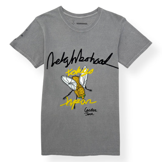 TRAVIS SCOTT CACTUS JACK 'NEIGHBORHOOD' CAROUSEL T-SHIRT GREY S