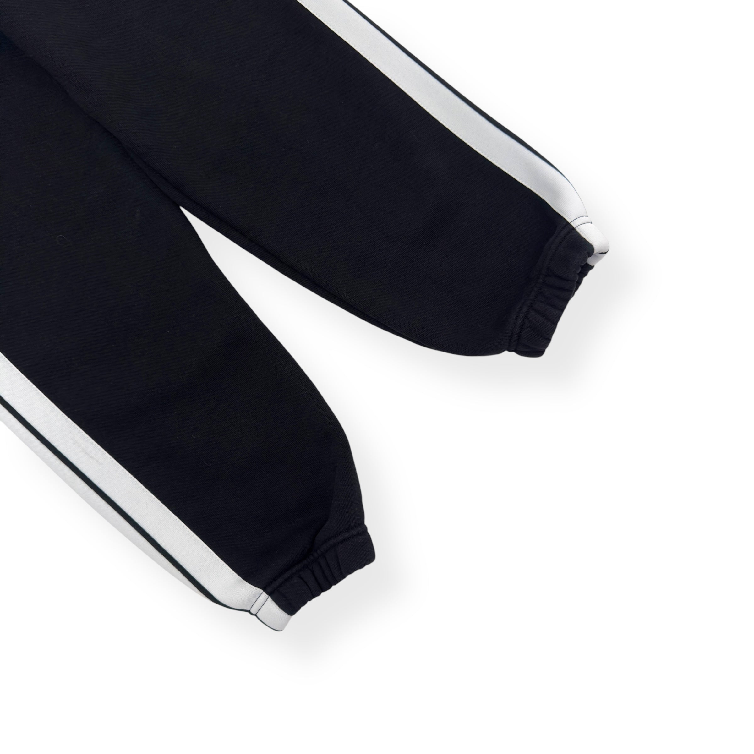 PALM ANGELS WOMENS SWEATPANTS BLACK / WHITE XXS