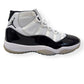 JORDAN 11 RETRO SNEAKER CONCORD BLACK / WHITE UK10