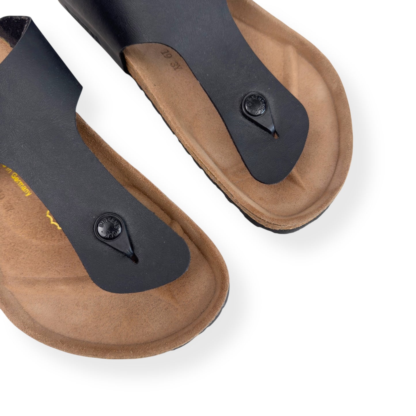 BIRKENSTOCK BIRKO FLOR SANDALS BLACK UK9