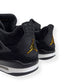 AIR JORDAN 4 RETRO GS SNEAKER ROYALTY BLACK / GOLD UK9.5