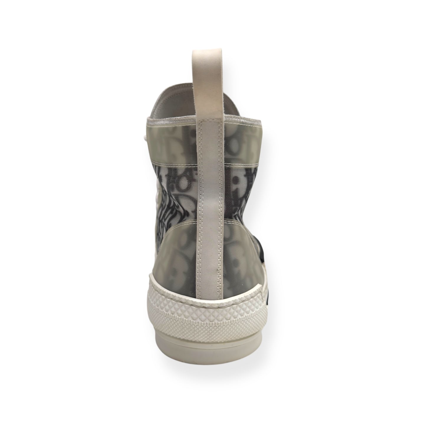 DIOR B23 HIGH TOP SNEAKERS BLACK / WHITE 42 / UK8