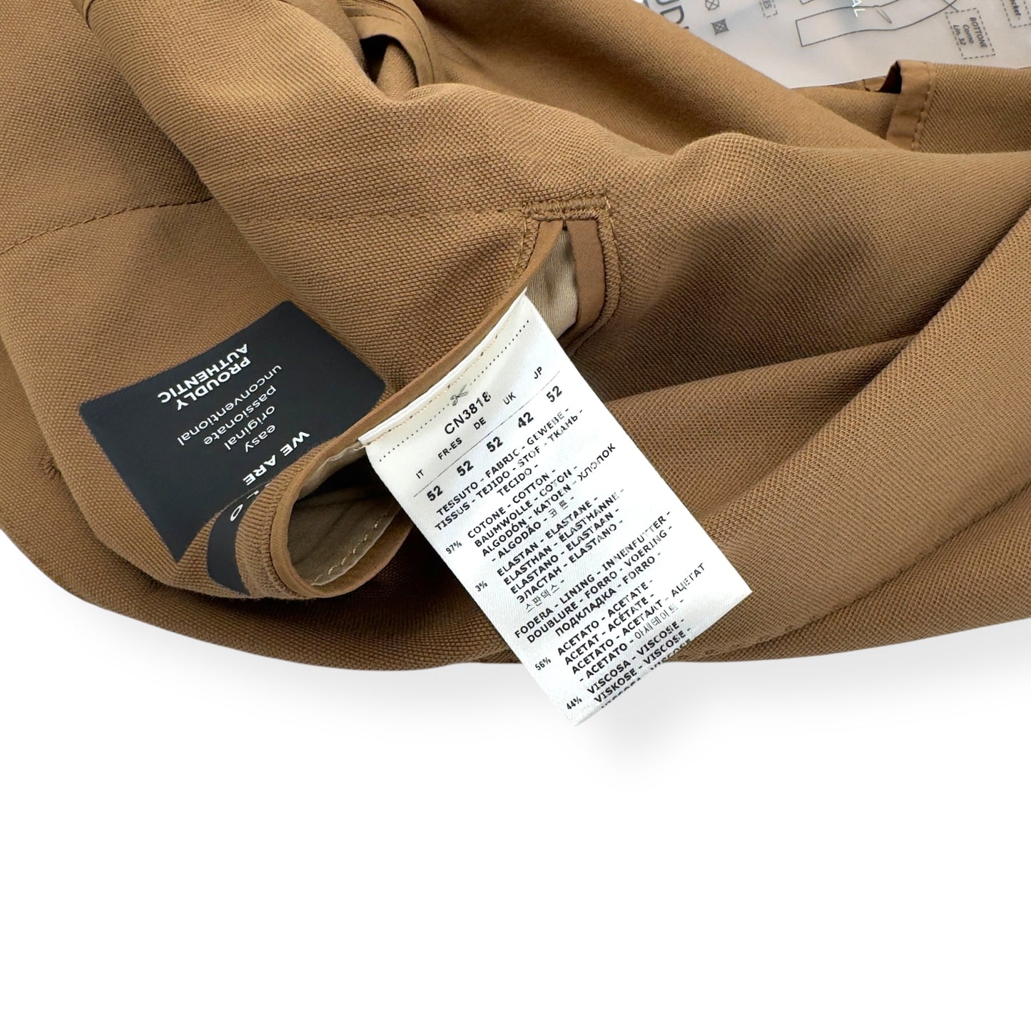 CIRCOLO 1901 BASIC BLAZER BEIGE 52 / XL