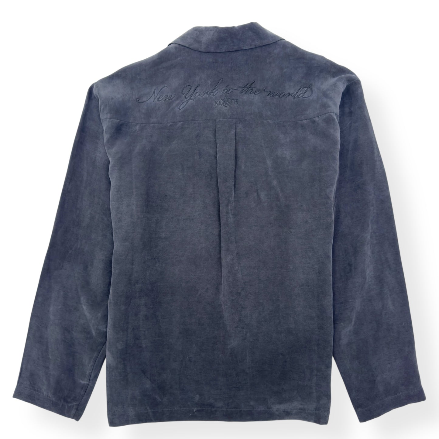 KITH ADONIS CAMP COLLAR SHIRT BLACK M