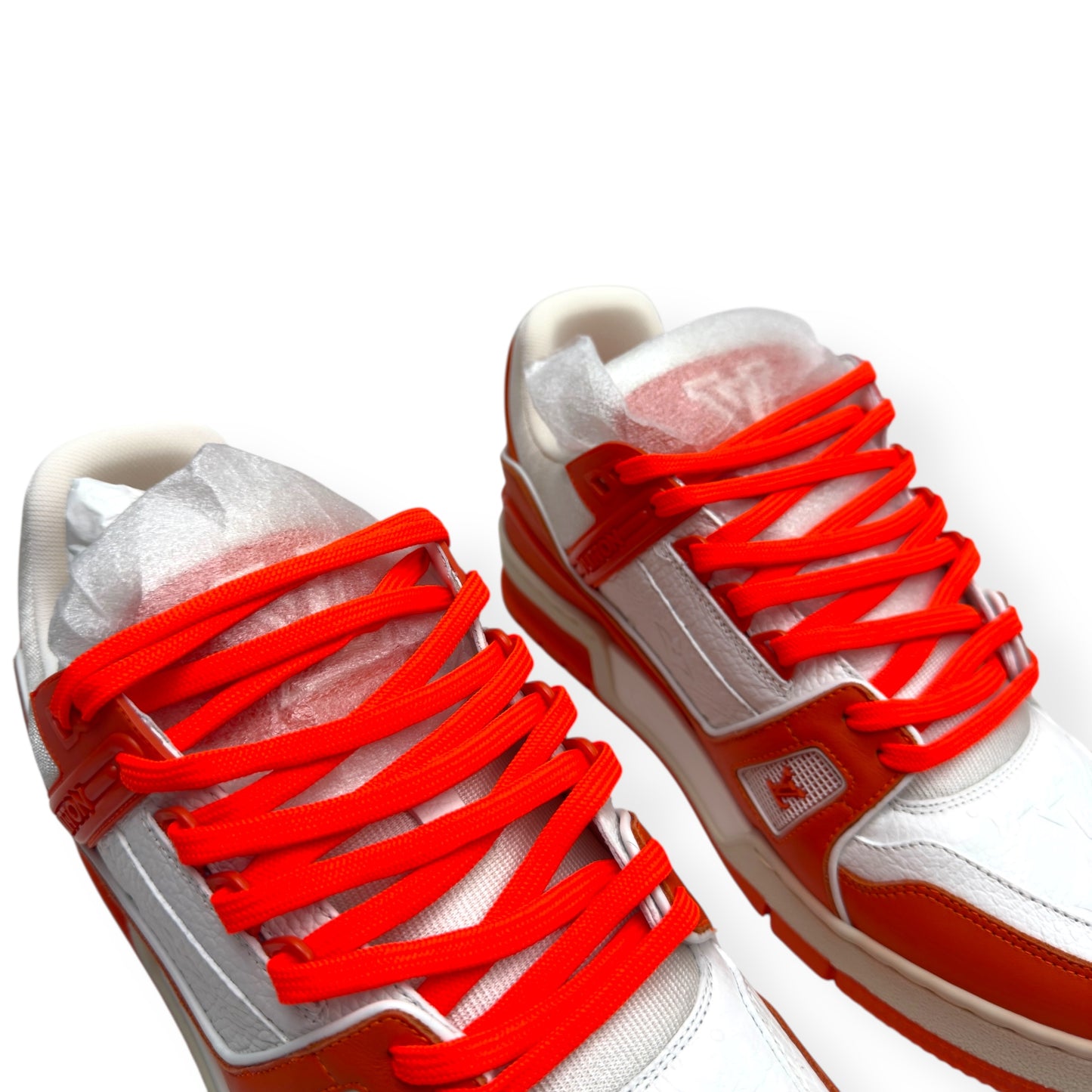 LOUIS VUITTON LV TRAINER LUXURY ORANGE UK8