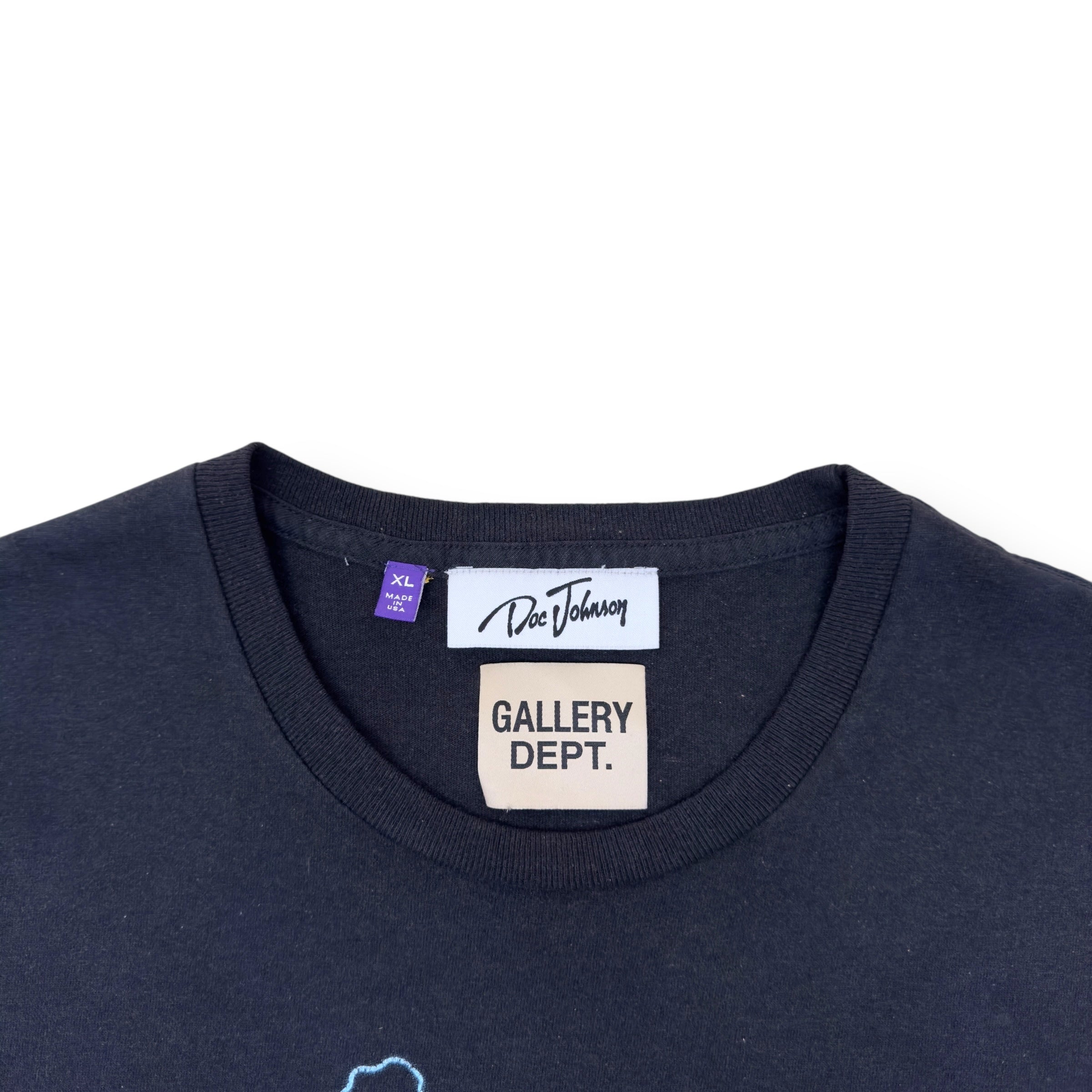GALLERY DEPT. BODY COCKTAILS T-SHIRT BLACK / PINK XL