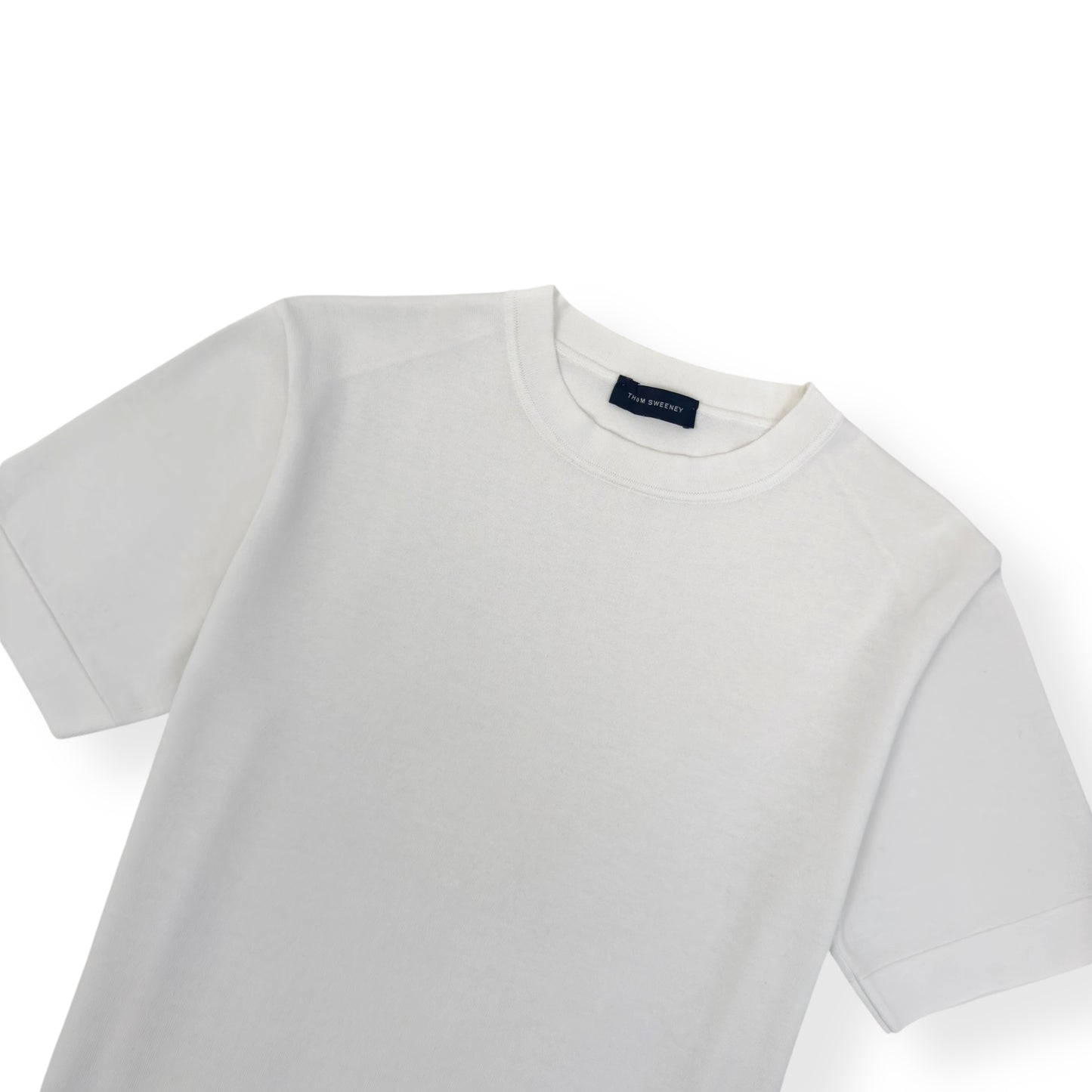 THOM SWEENEY COTTON T-SHIRT WHITE M