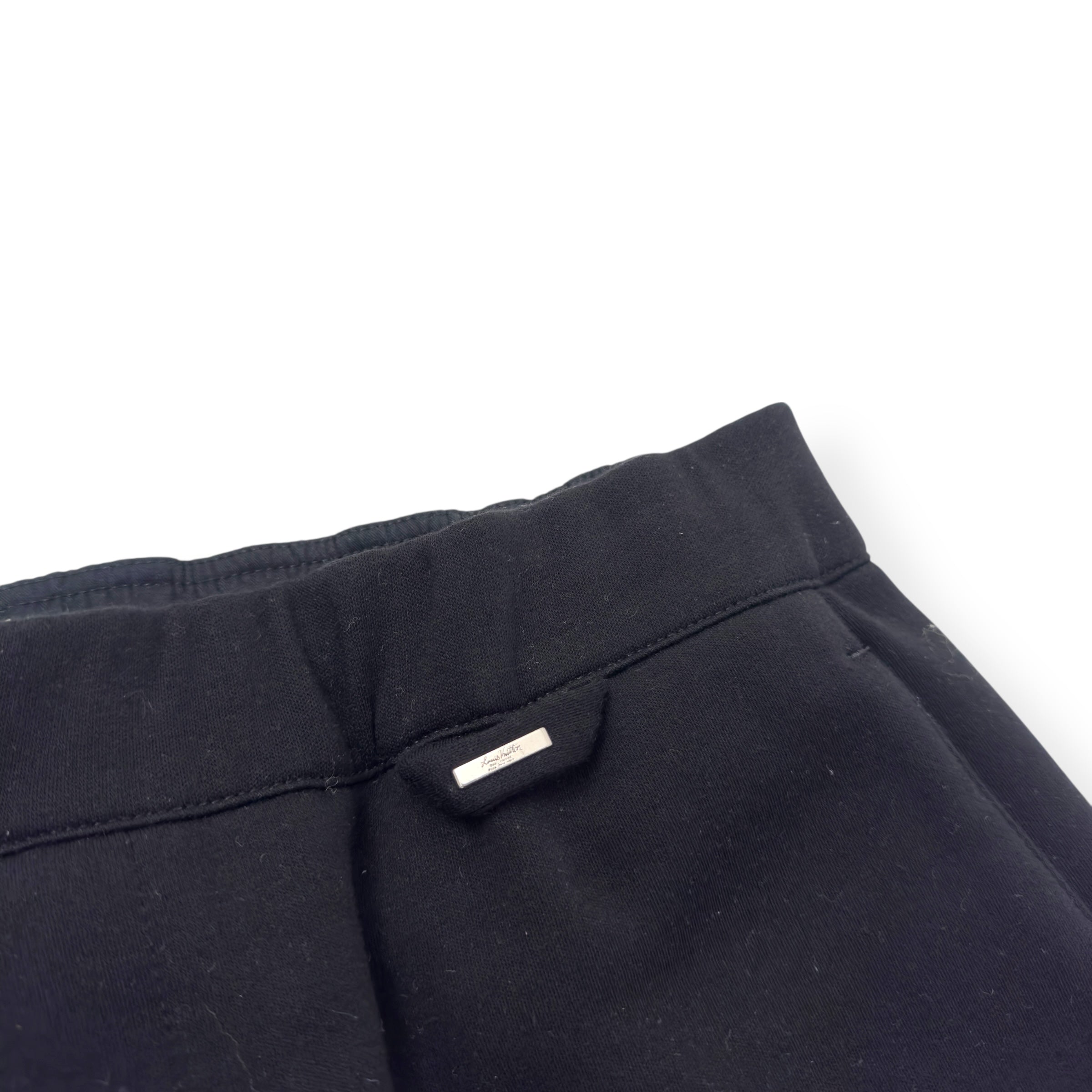 LOUIS VUITTON FLARED SWEATPANTS BLACK 40 / S