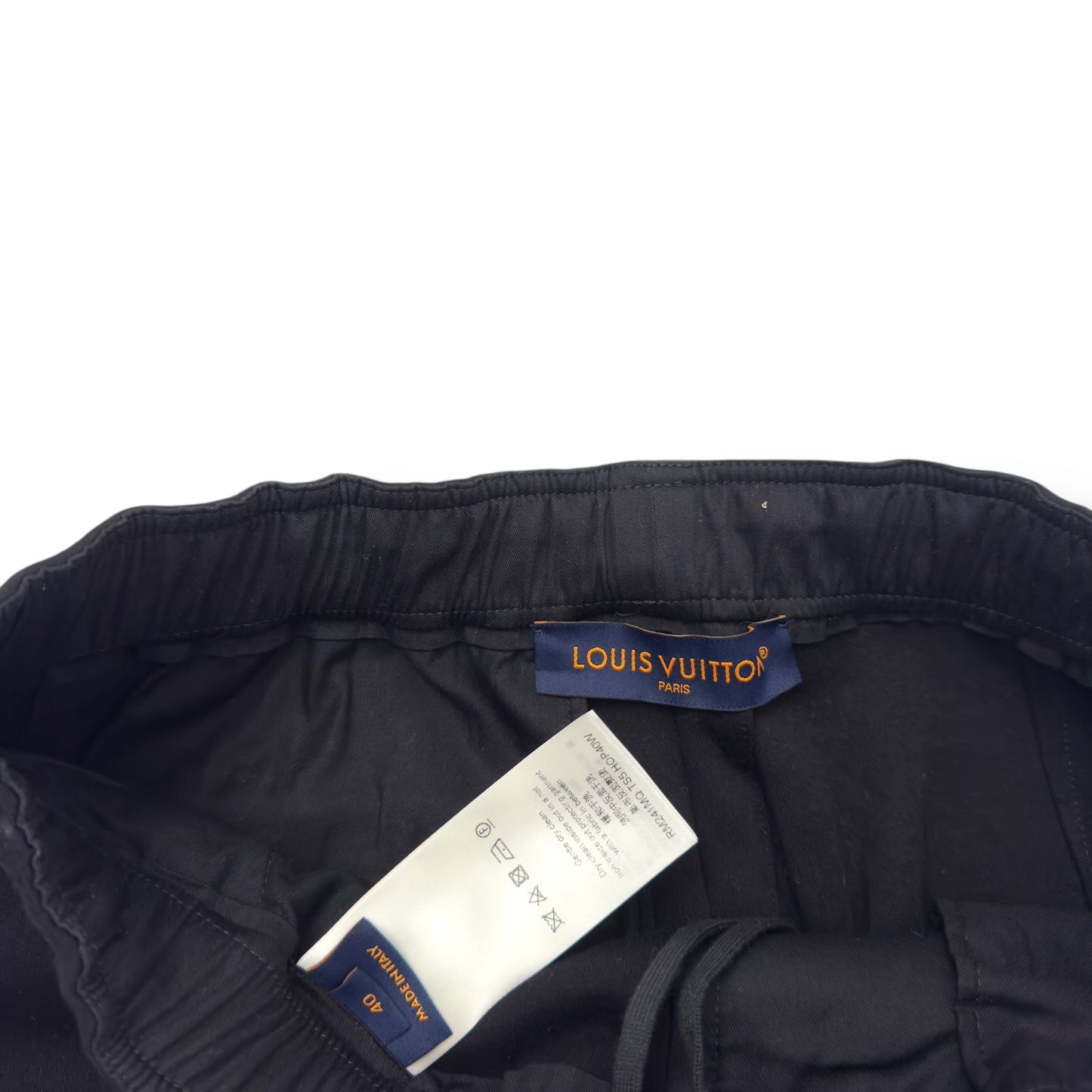 LOUIS VUITTON FLARED SWEATPANTS BLACK 40 / S