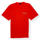 BALENCIAGA POLITICAL LOGO COTTON T-SHIRT ORANGE L