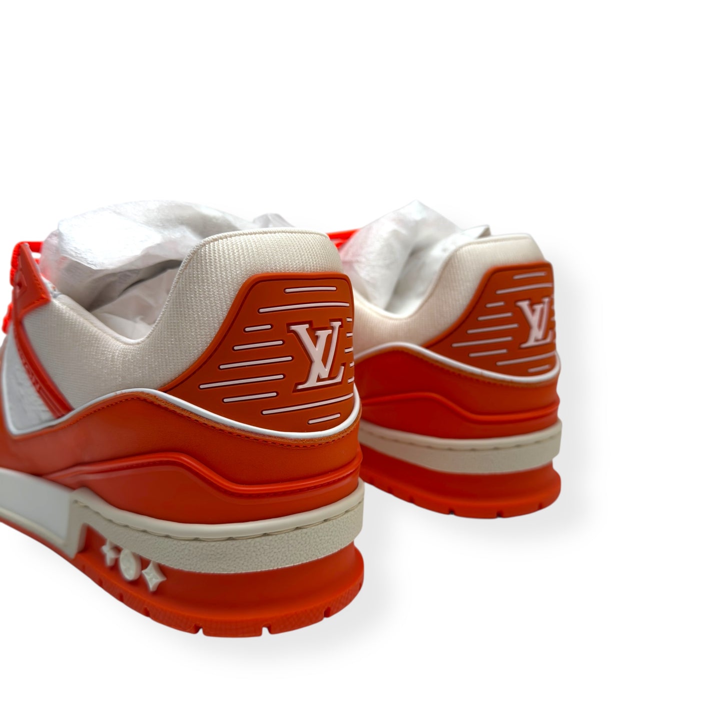 LOUIS VUITTON LV TRAINER LUXURY ORANGE UK8