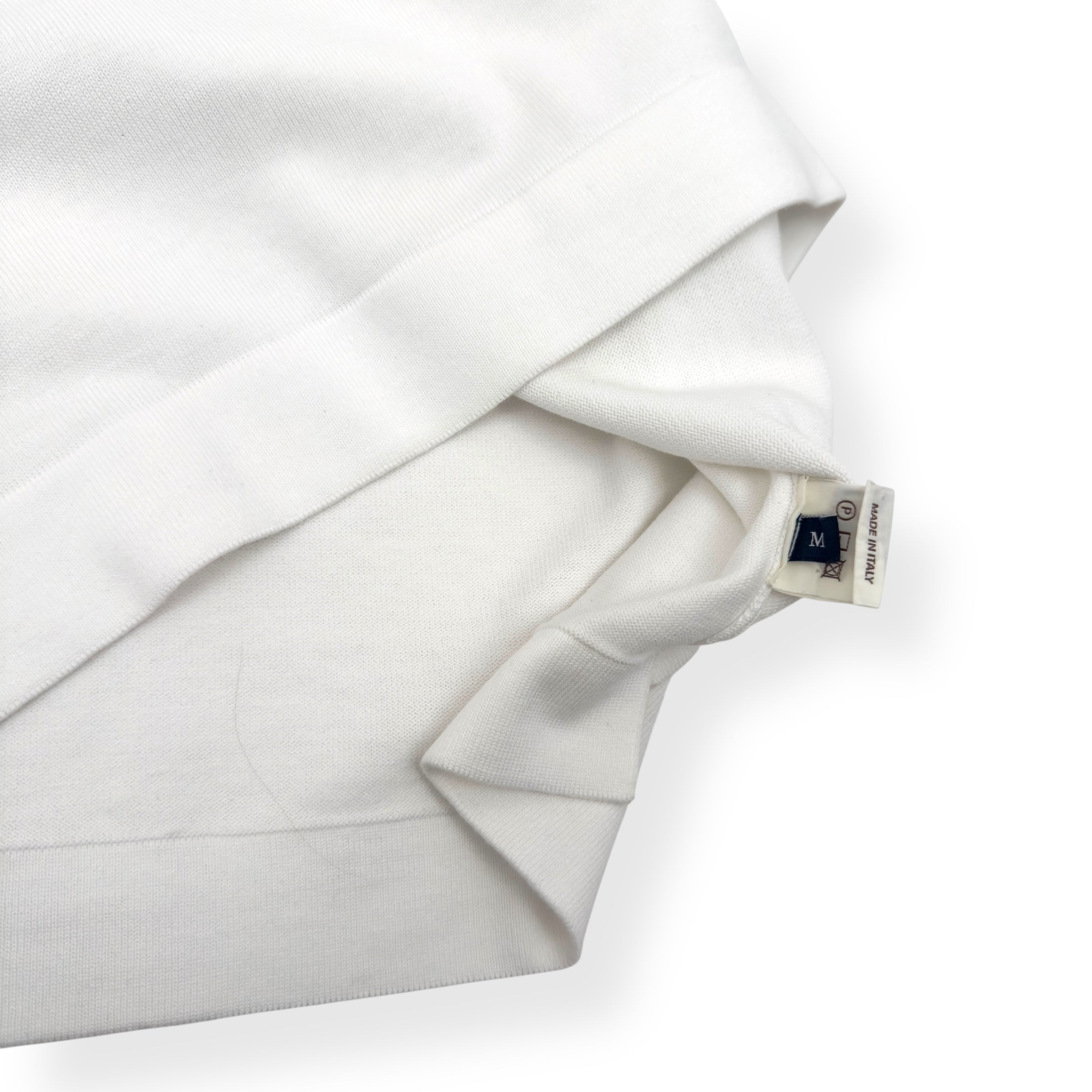 THOM SWEENEY COTTON T-SHIRT WHITE M