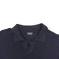 ZEGNA PREMIUM COTTON POLO SHIRT BLACK 50 / M