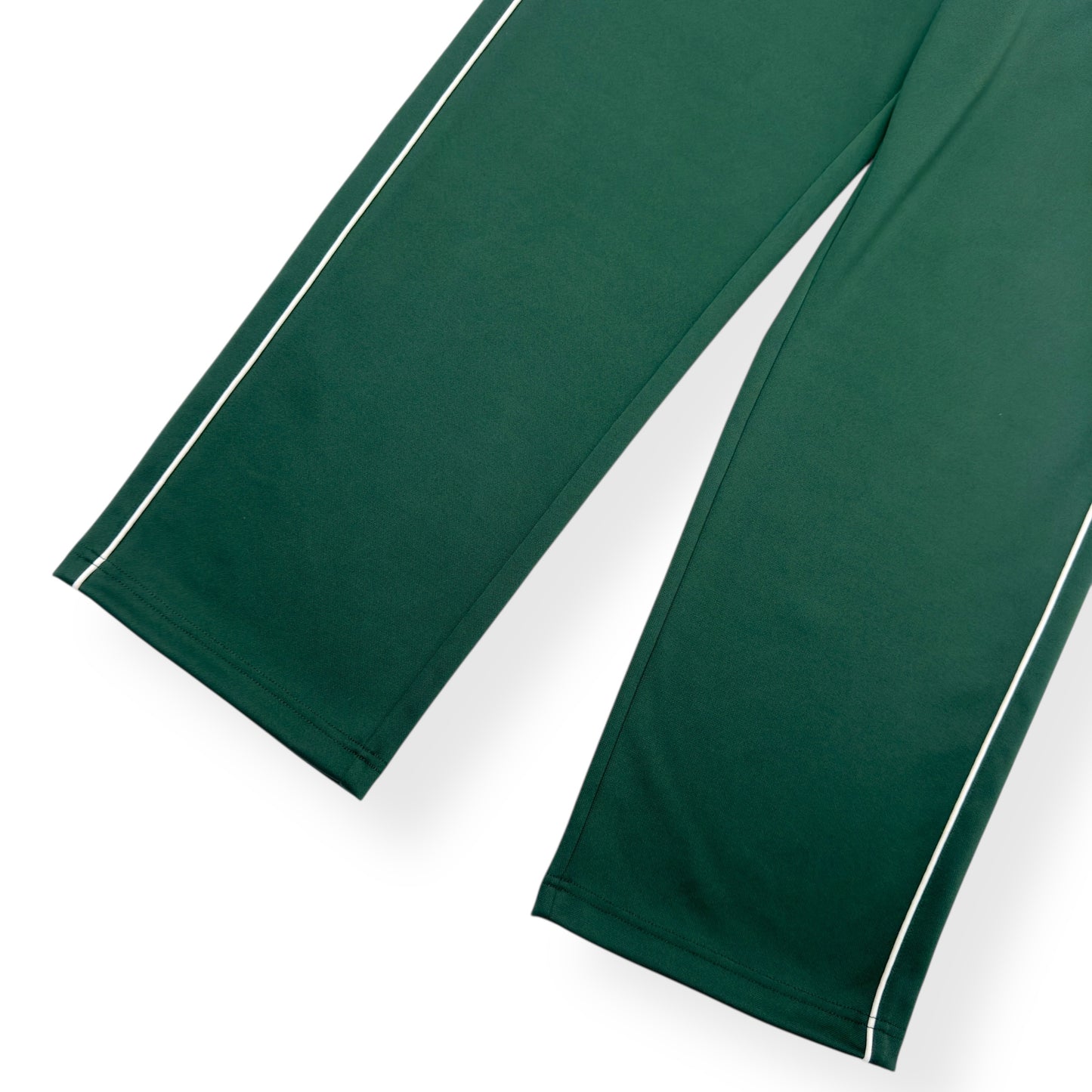 COLE BUXTON PIN STRIPE TRACK PANTS GREEN M