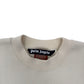 PALM ANGELS X MISSONI HERITAGE CREW SWEATSHIRT CREAM M