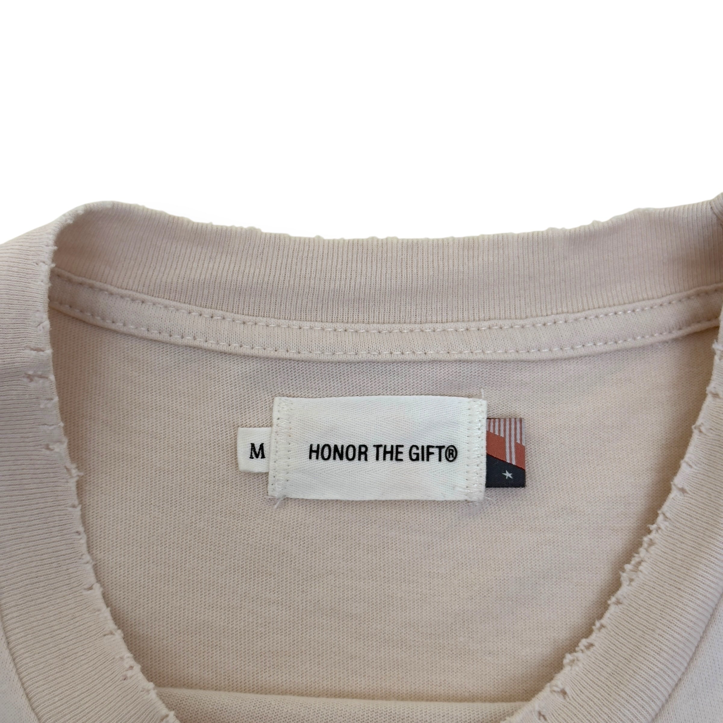 HONOR THE GIFT GRAPHIC T-SHIRT BEIGE M