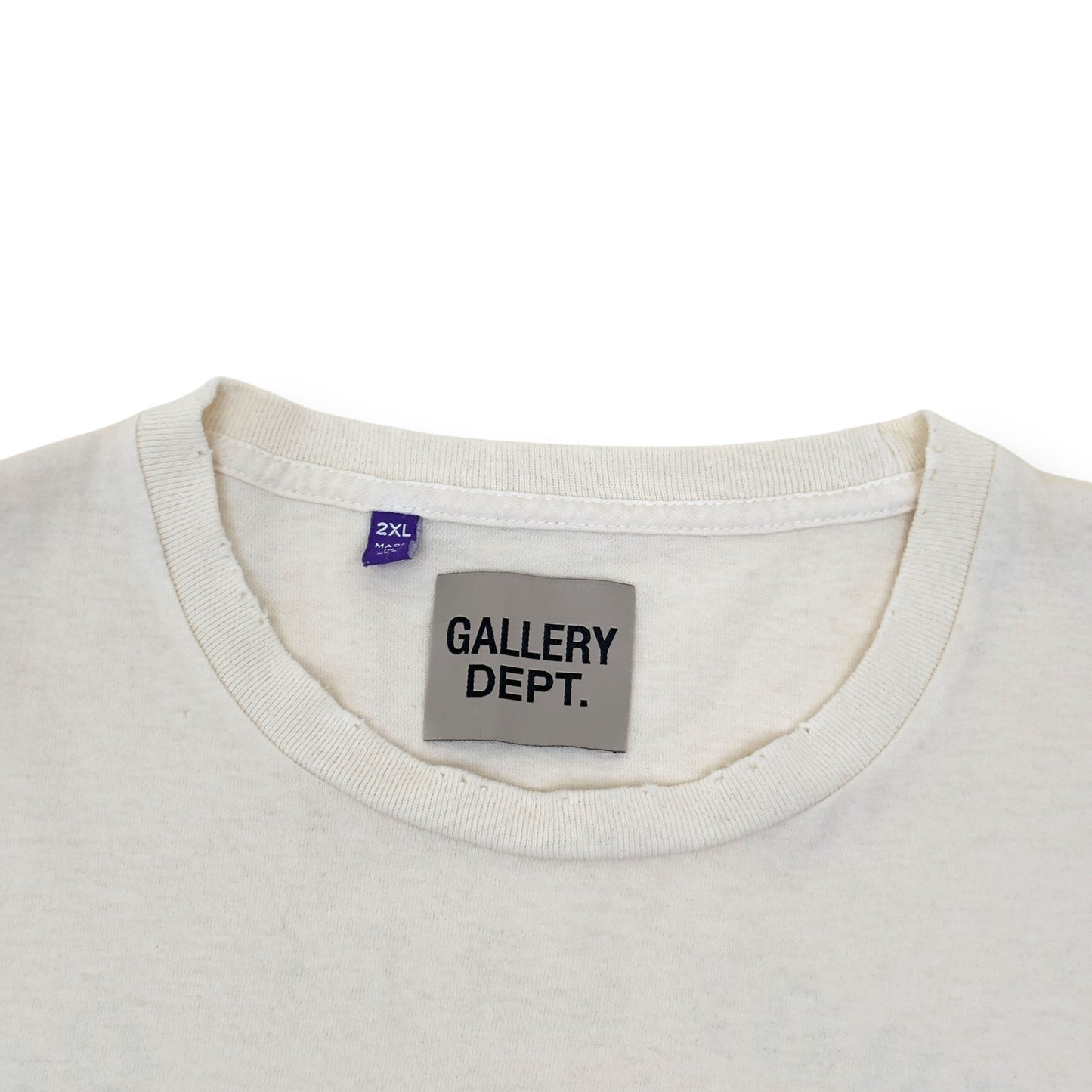GALLERY DEPT. POCKET LOGO T-SHIRT NATURAL XXL