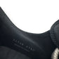 RICK OWENS JUMBO LACE LEATHER SNEAKER BLACK / MILK 41.5 / UK7.5