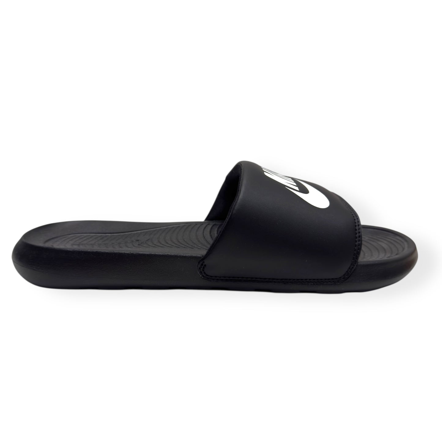 NIKE VICTORI ONE SLIDES BLACK / WHITE UK11