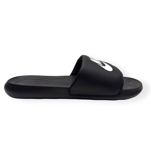 NIKE VICTORI ONE SLIDES BLACK / WHITE UK11