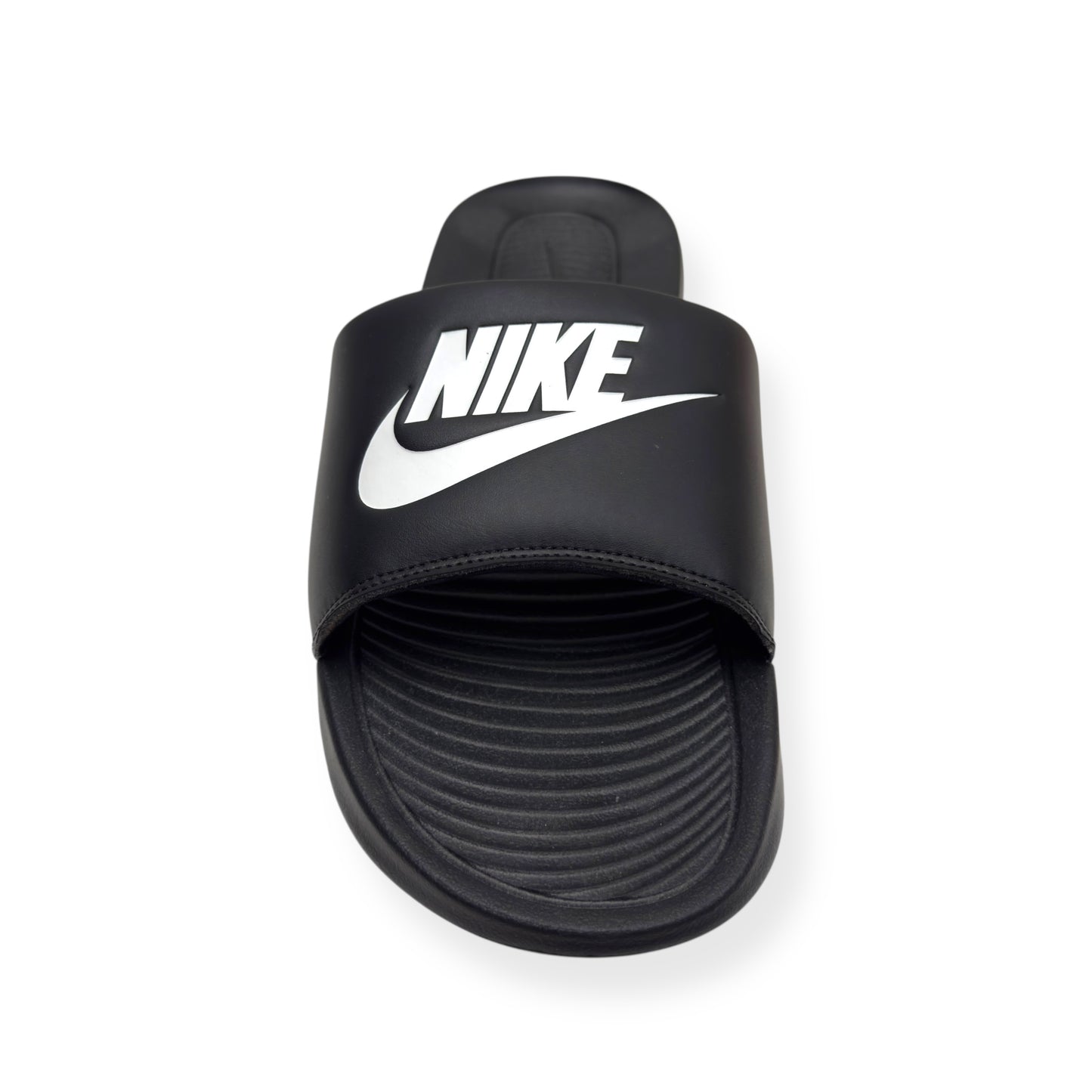 NIKE VICTORI ONE SLIDES BLACK / WHITE UK11