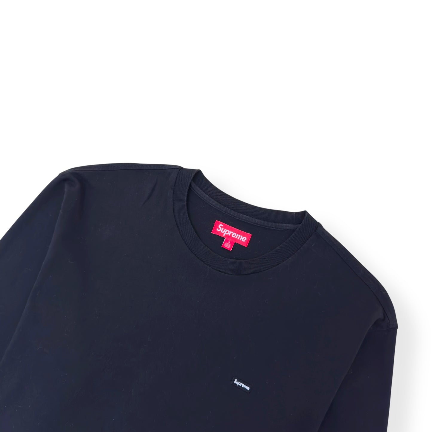 SUPREME SMALL BOX LOGO LONG-SLEEVE T-SHIRT BLACK L