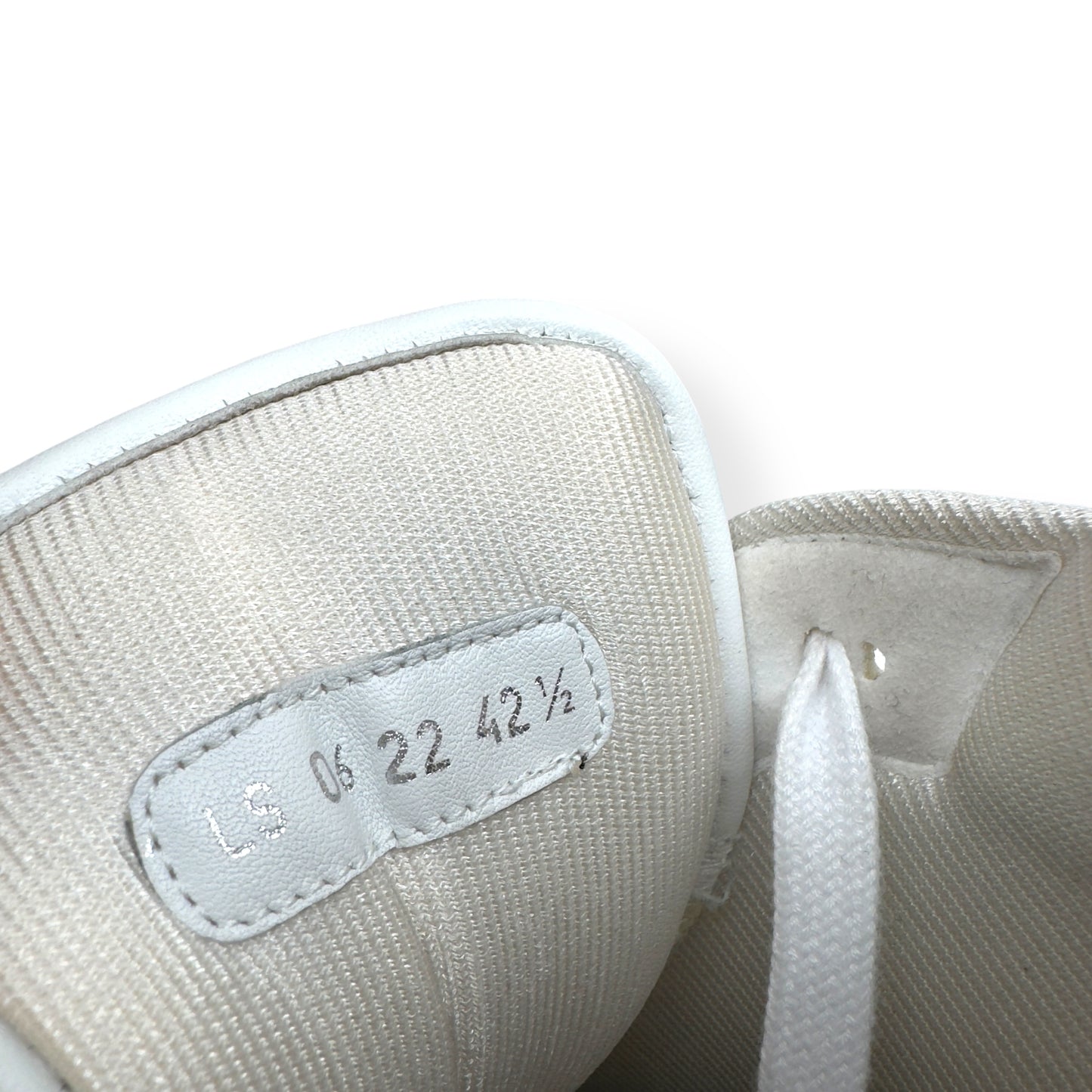 DIOR B27 LOW TOP SNEAKER WHITE UK8.5