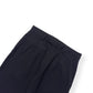 ZEGNA COTTON AND WOOL TROUSERS BLACK 48 / S