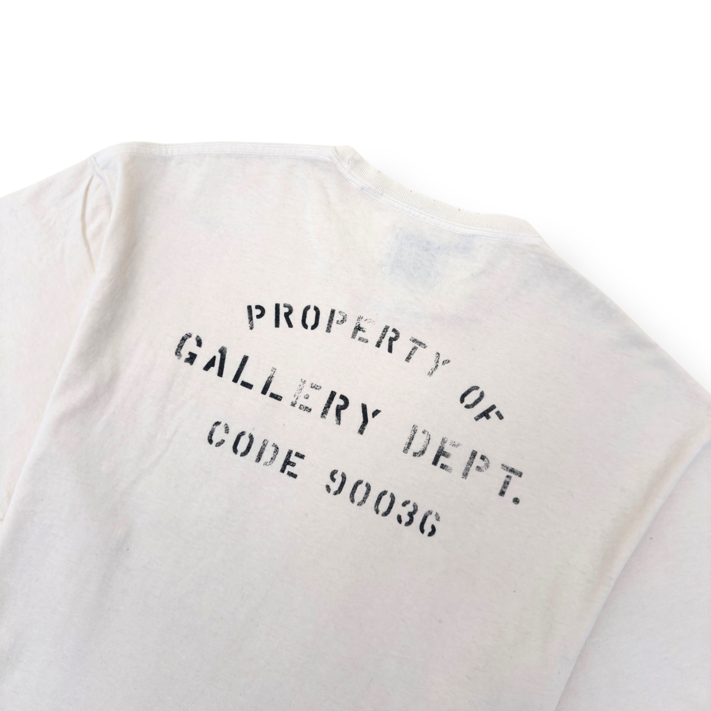 GALLERY DEPT. POCKET LOGO T-SHIRT NATURAL XXL