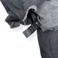 BALMAIN COTTON DENIM SHIRT BLACK / SILVER 39 / M