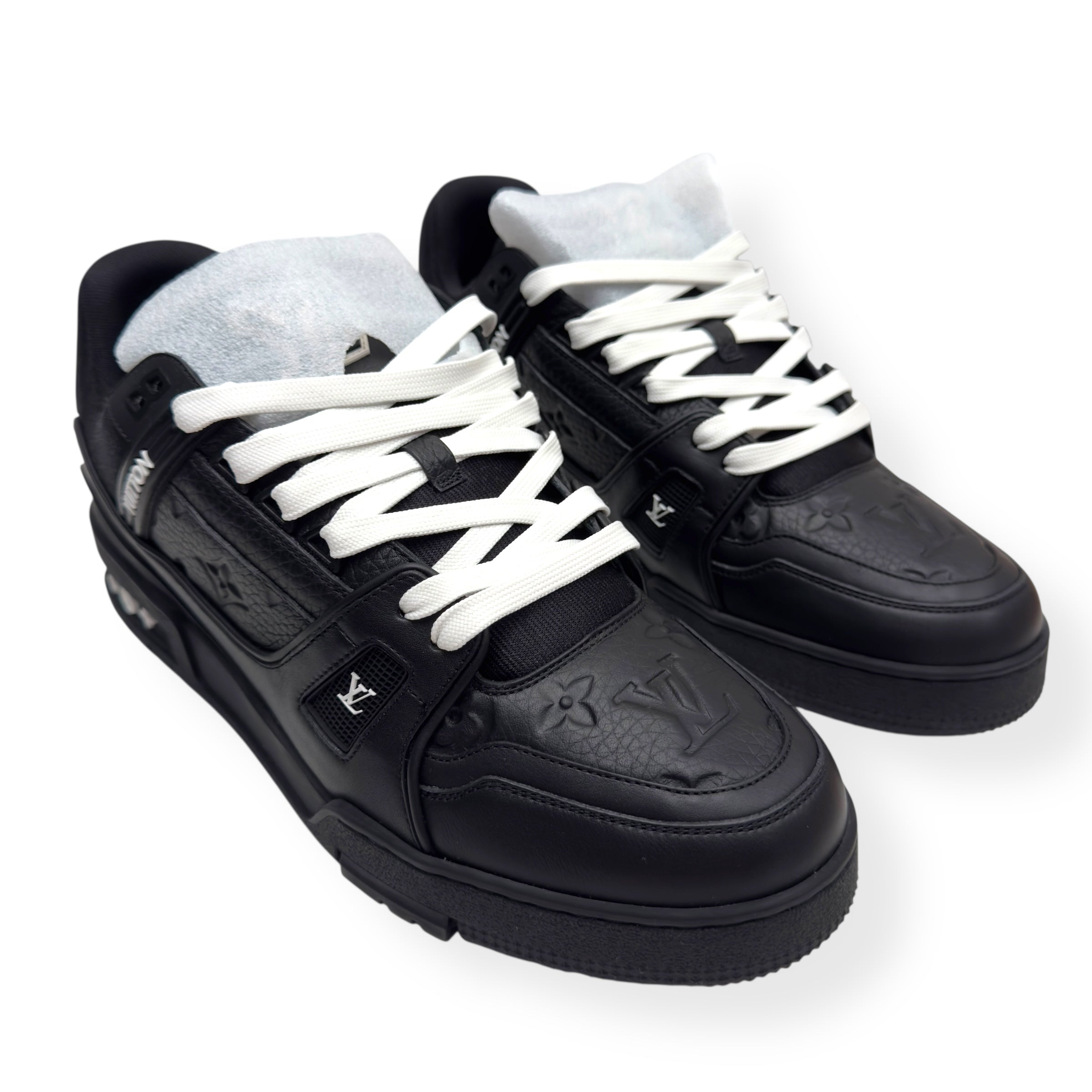LOUIS VUITTON LV TRAINER LUXURY BLACK UK10
