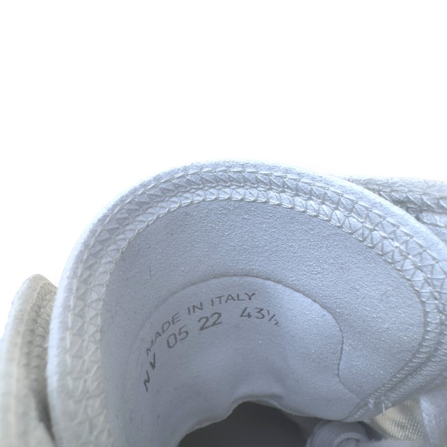 DIOR B23 OBLIQUE MONOGRAM HIGH-TOP SNEAKER BLACK / WHITE 43.5 /  UK9.5