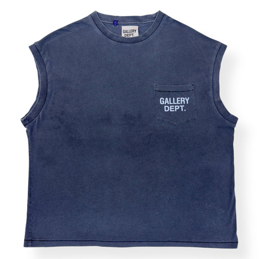 GALLERY DEPT. VINTAGE AUGI VEST GREY / WHITE L
