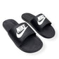 NIKE VICTORI ONE SLIDES BLACK / WHITE UK11