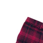 VALENTINO GARAVANI CHECKED WOOL BLEND TROUSERS RED / BLACK 50 / L
