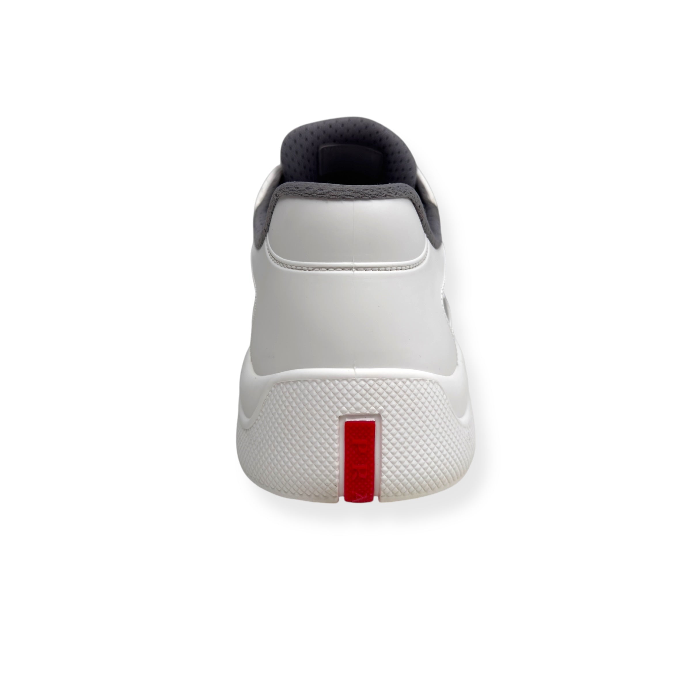 PRADA AMERICA’S CUP SOFT RUBBER SNEAKER WHITE 41 / UK7